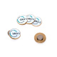 Pin metall 19 mm 5-pack